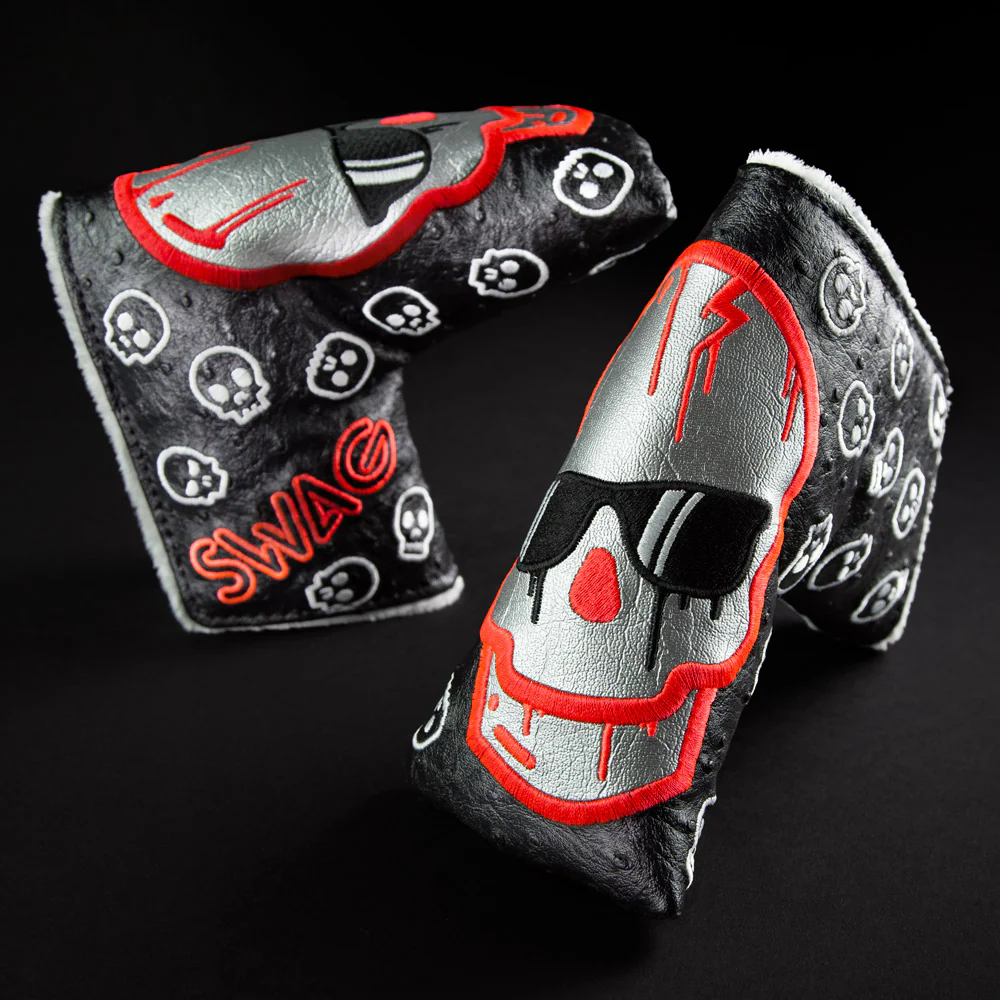 Dripping Red Mercury Skull Ostrich Cover - Image 2
