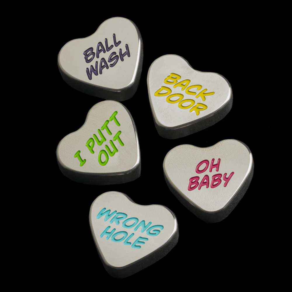 Candy Heart Ball Marker