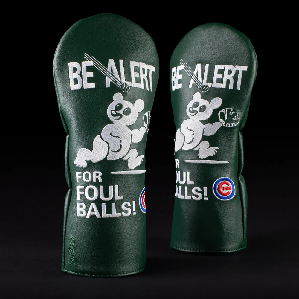 Be Alert For Foul Balls Driver Cover
