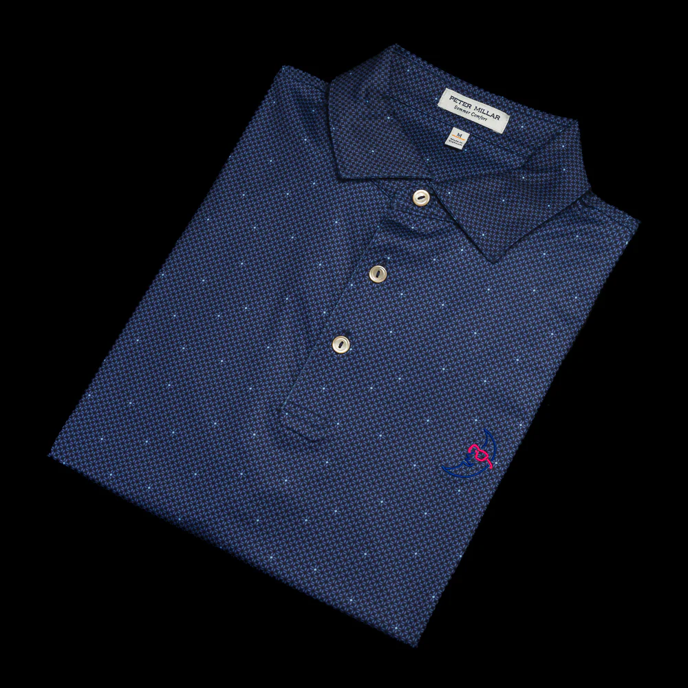 Cocktails Moon North Star Polo Shirt