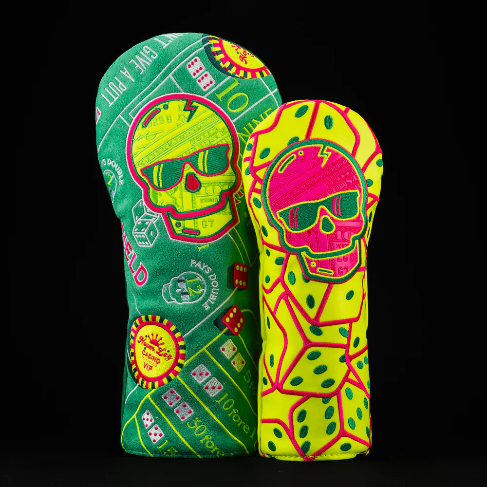 Craps Table Skull Wood Cover Set