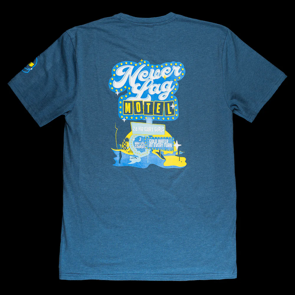 Never Lag Motel T-Shirt - Image 2