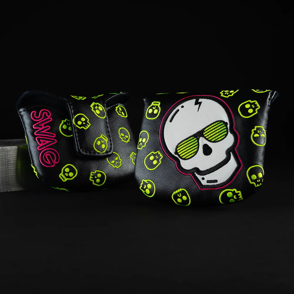 Pink & Bolt Eclipse Skull Mallet Cover