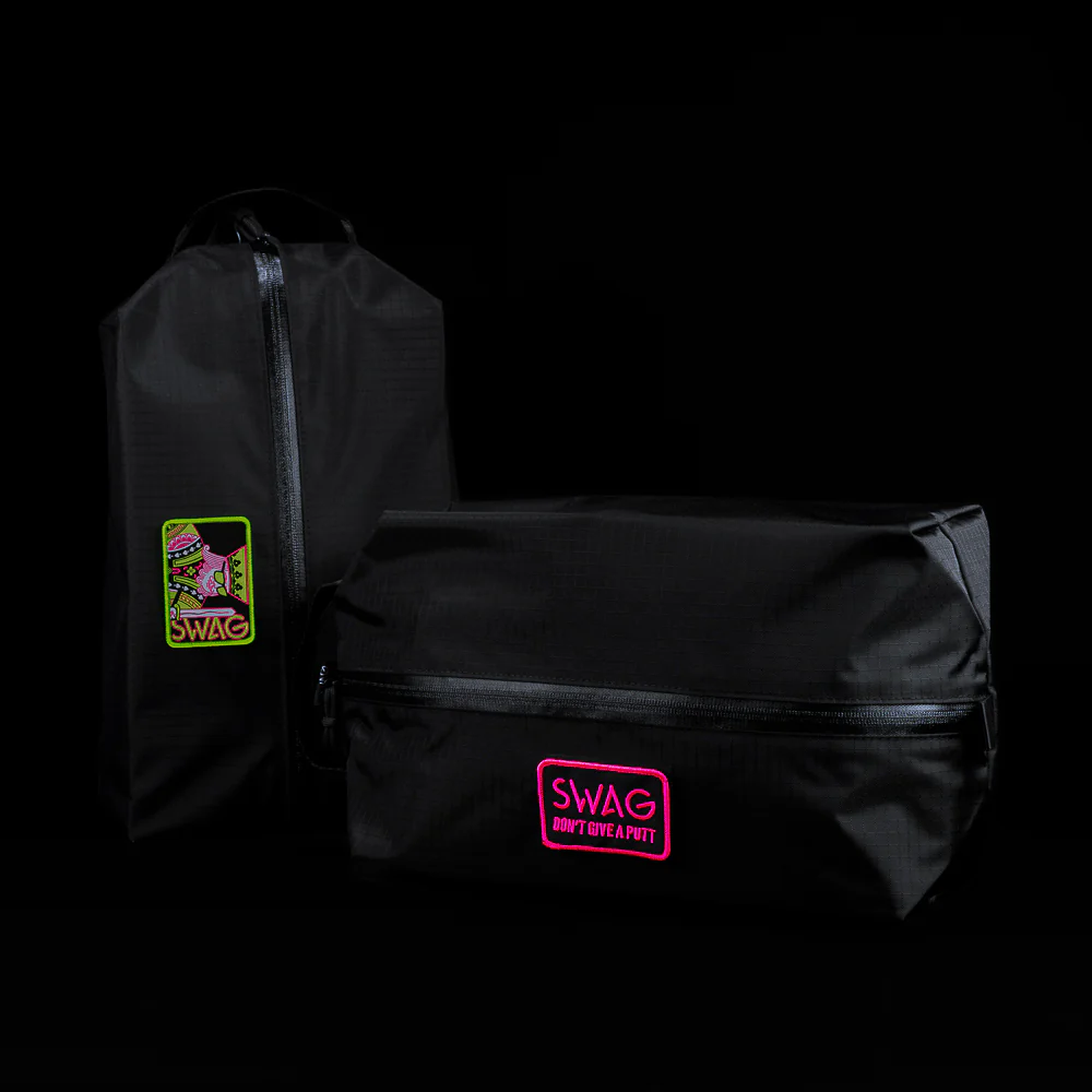 Removable Patch Travel Shoe Bag
