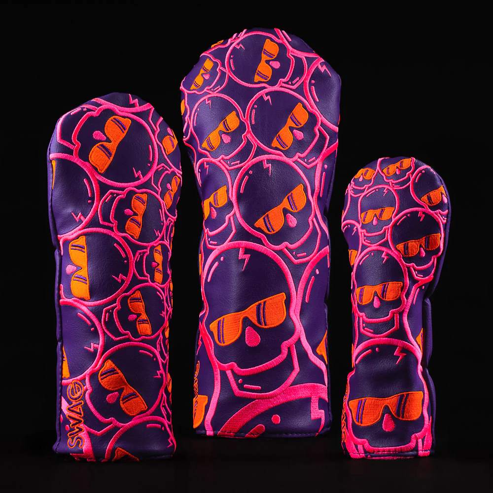 Sunrise Concentric Skulls Wood Cover Set