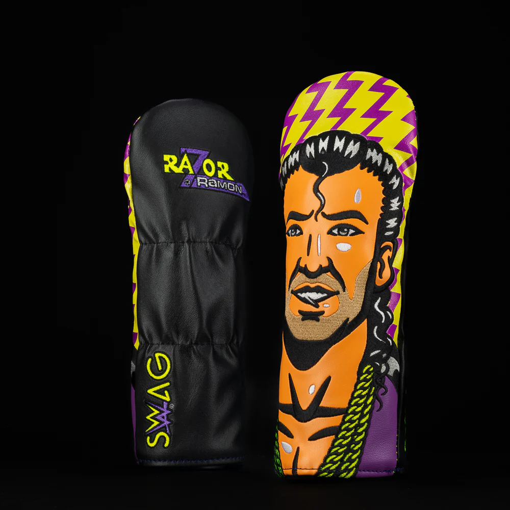 WWE Razor Ramon Headshot Fairway Cover