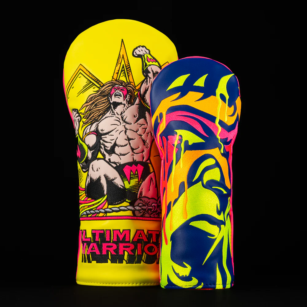 WWE Ultimate Warrior Primal Scream Wood Cover Set