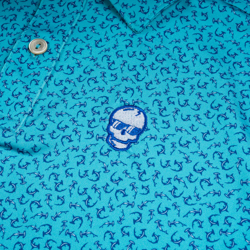 Youth Shark Polo Shirt - Image 2